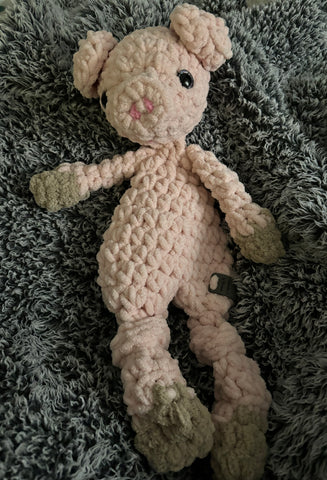 Pig stuffie (unstuffed body)