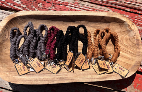 Wristlet keychain