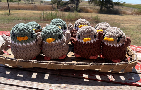 Chubby Buddy duck stuffie