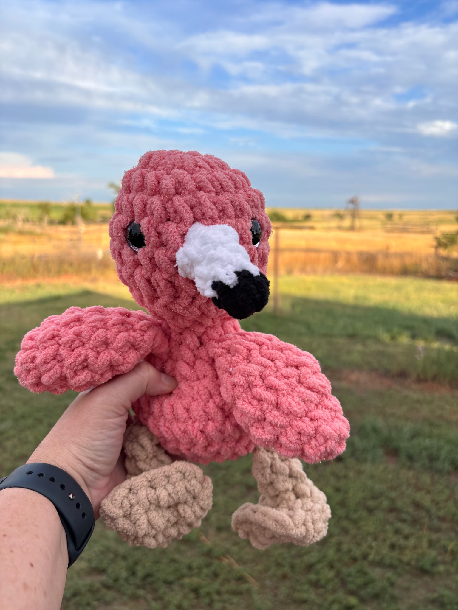 Flamingo stuffie