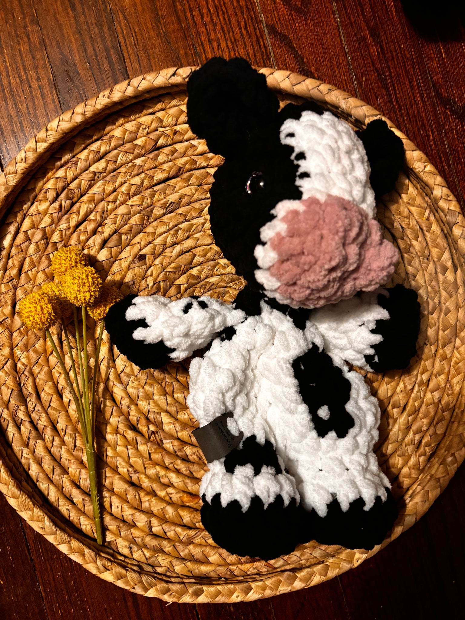 Cow stuffie